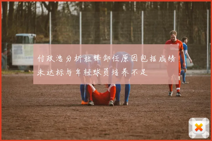 付政浩分析杜锋卸任原因包括成绩未达标与年轻球员培养不足